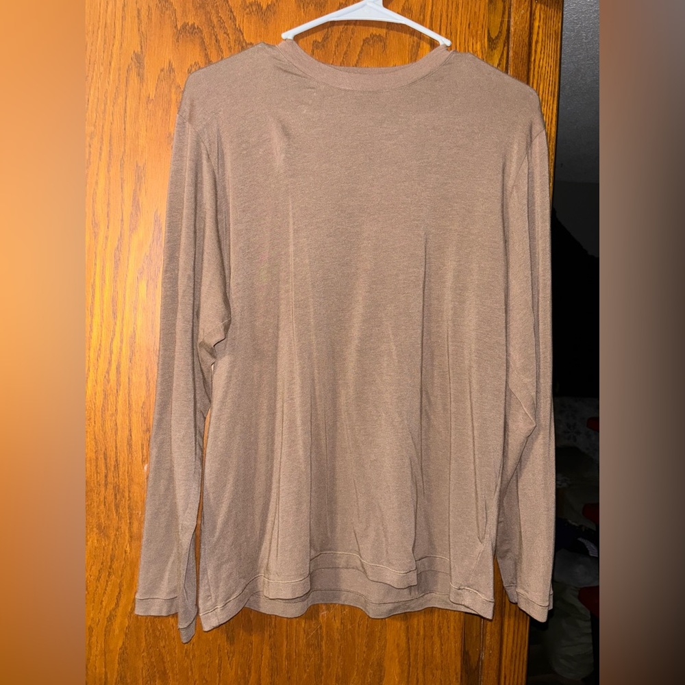 BROWN SKIMS BOYFRIEND LONG SLEEVE